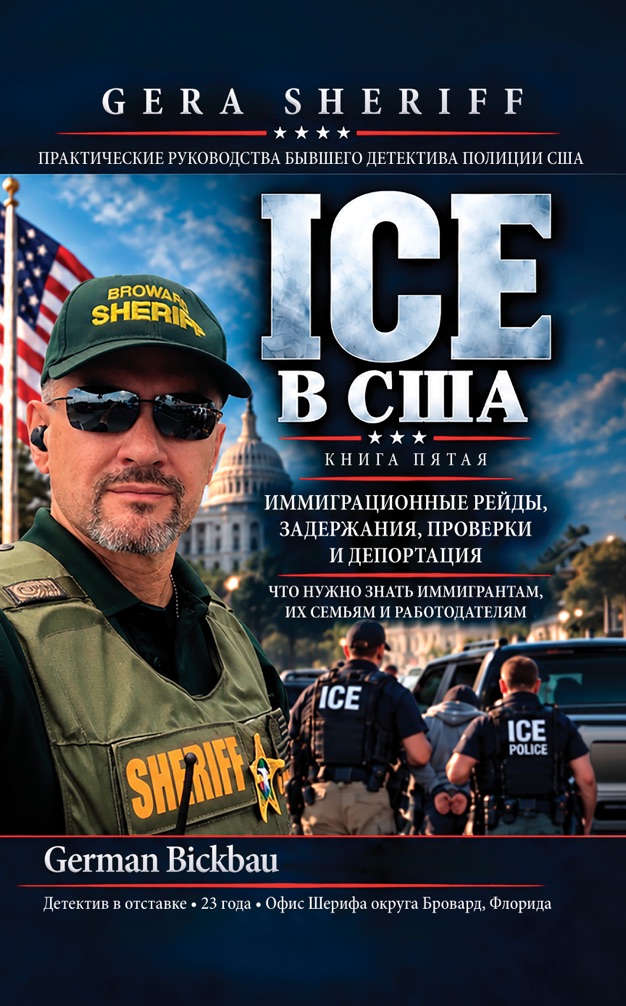 Обложка книги ICE в США