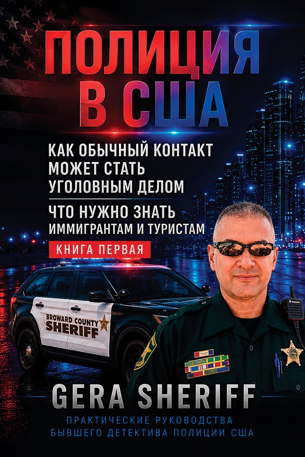 Обложка книги Полиция в США. Книга первая